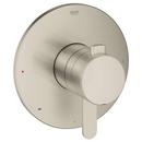 GROHE StarLight&reg; Brushed Nickel Pressure Balancing Valve Trim with Control Module 