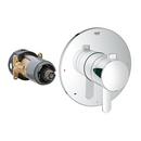 GROHE StarLight&reg; Chrome Pressure Balancing Valve Trim with Control Module 
