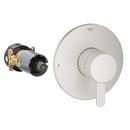 Pressure Balancing Valve Trim with Control Module in Starlight Brushed Nickel