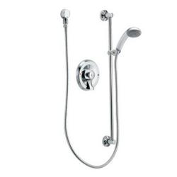 One Handle Single Function Shower Faucet in Polished Chrome (Trim Only)