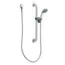 Single Function Hand Shower in Chrome and Stainless