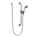 Moen Chrome Slide Bar with Hand Shower Metal 