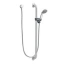 Single Function Hand Shower in Stainless Steel with Polished Chrome