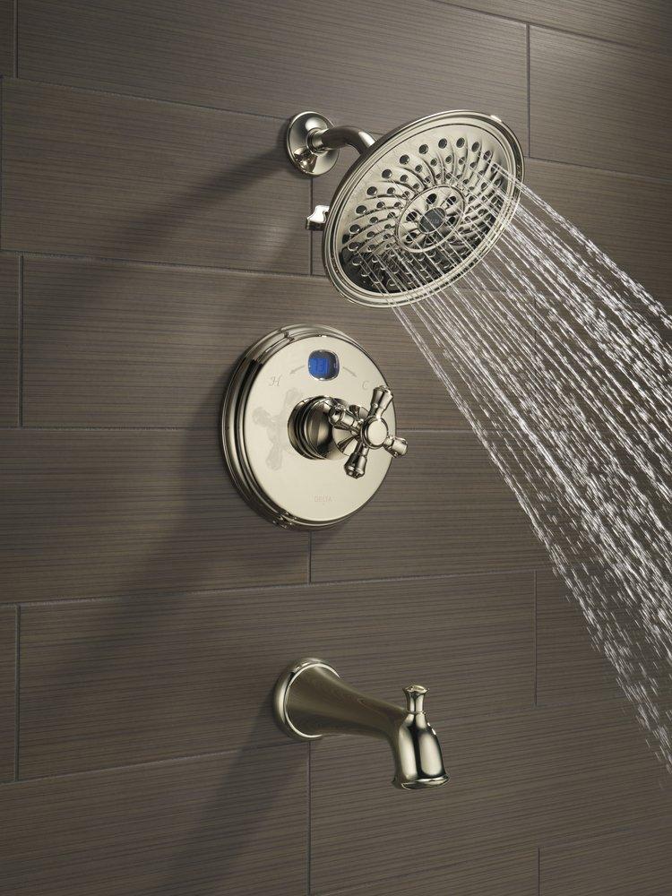 Delta Faucet Champagne Bronze 2-1/2 in. Stainless Steel Shower Flange 
