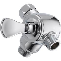1/2 x 3-3/4 in. and Plastic Shower Arm Diverter in Chrome