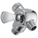 Delta Faucet Chrome 1/2 x 3-3/4 in. and Plastic Shower Arm Diverter 