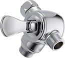 Delta Faucet Chrome 1/2 x 3-3/4 in. NPSM Brass and Plastic Shower Arm Diverter 