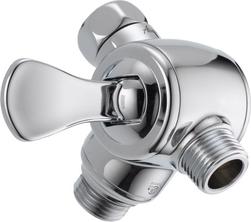 1/2 x 3-3/4 in. and Plastic Shower Arm Diverter in Chrome