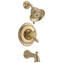 Two Handle Dual Function Bathtub & Shower Faucet in Brilliance® Champagne Bronze (Trim Only)