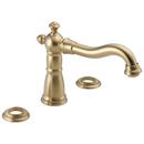 No Handle Roman Tub Faucet in Champagne Bronze Trim Only