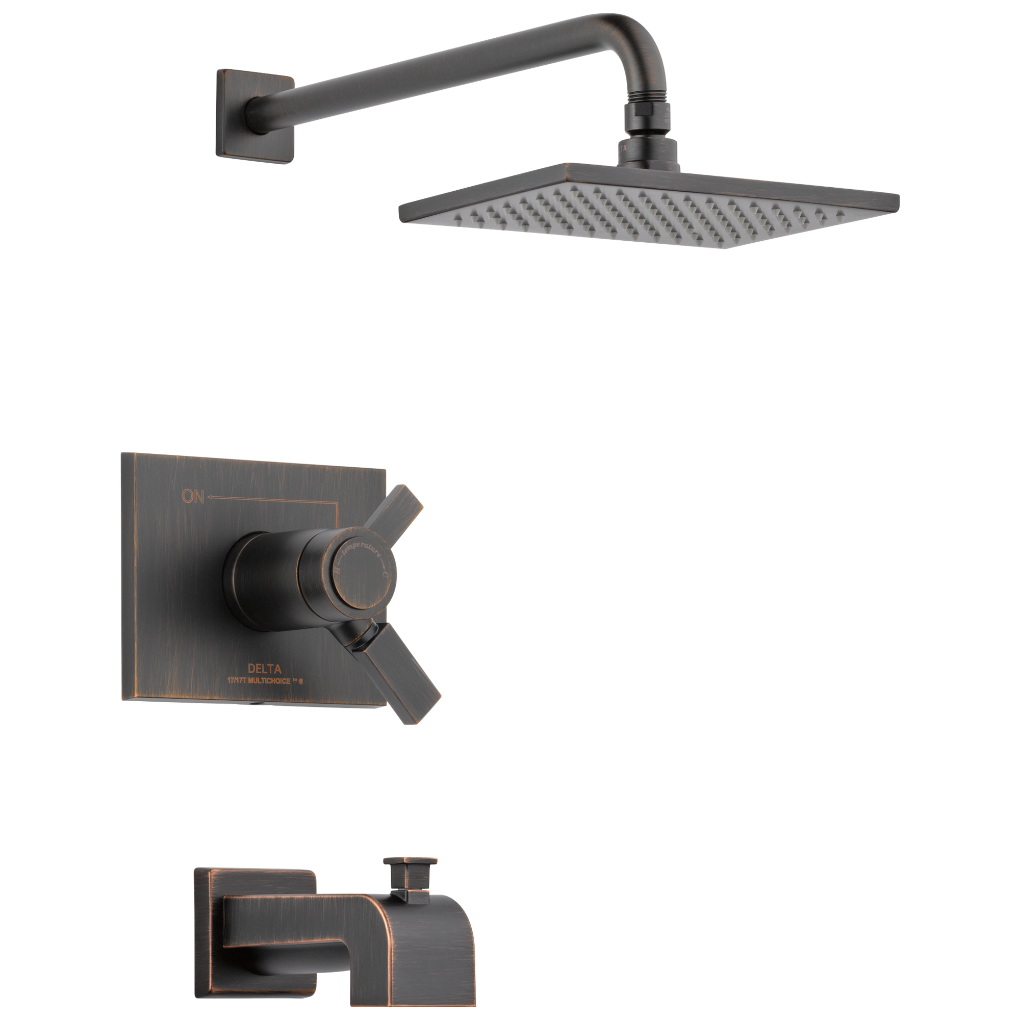 Delta Faucet Venetian Bronze Single Handle Single Function Bathtub & Shower Faucet (Trim Only) 