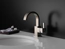Delta Faucet Venetian Bronze Single Handle Centerset Bathroom Sink Faucet with Pop-Up Drain Assembly 