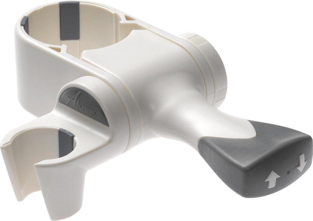 Delta Faucet White Grab Bar Hand Shower Mount 