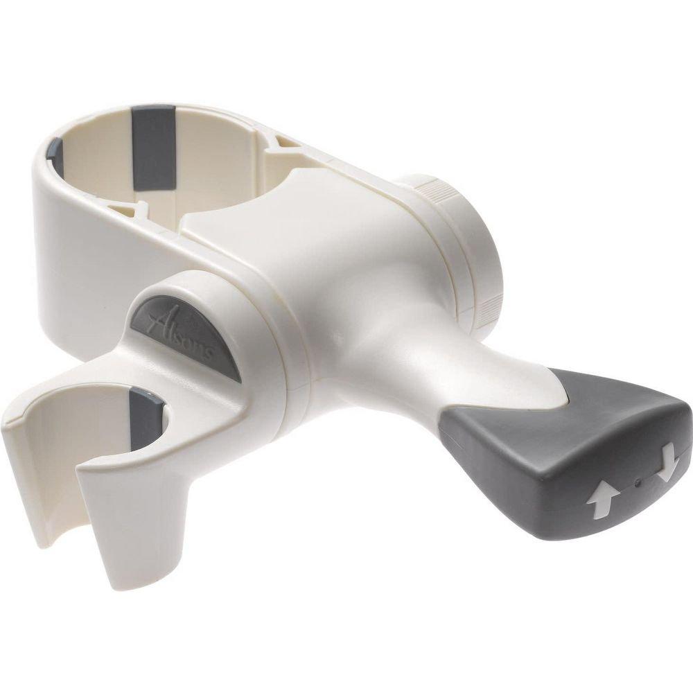 Delta Faucet White Grab Bar Hand Shower Mount 
