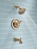 Delta Faucet Brilliance&reg; Champagne Bronze Single Handle Multi Function Bathtub & Shower Faucet (Trim Only) 