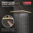 Delta Faucet Brilliance® Champagne Bronze Two Handle Single Function Bathtub & Shower Faucet (Trim Only) 