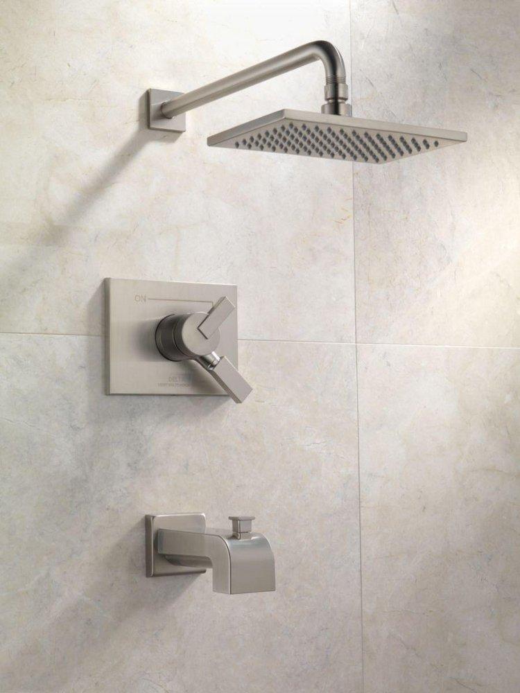 Delta Faucet Brilliance Champagne Bronze Two Handle Single Function Bathtub & Shower Faucet (Trim Only) 