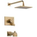 Delta Faucet Champagne Bronze Two Handle Single Function Bathtub & Shower Faucet (Trim Only) 