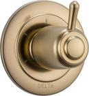 Delta Faucet Brilliance Champagne Bronze 3 Setting Single Handle Metal Diverter Trim 