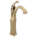 Delta Faucet Champagne Bronze Single Handle Vessel Filler Bathroom Sink Faucet 
