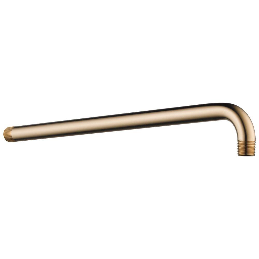 Delta Faucet Brilliance&reg; Champagne Bronze 1/2 x 16 in. NPT x MIPS Brass Shower Arm 