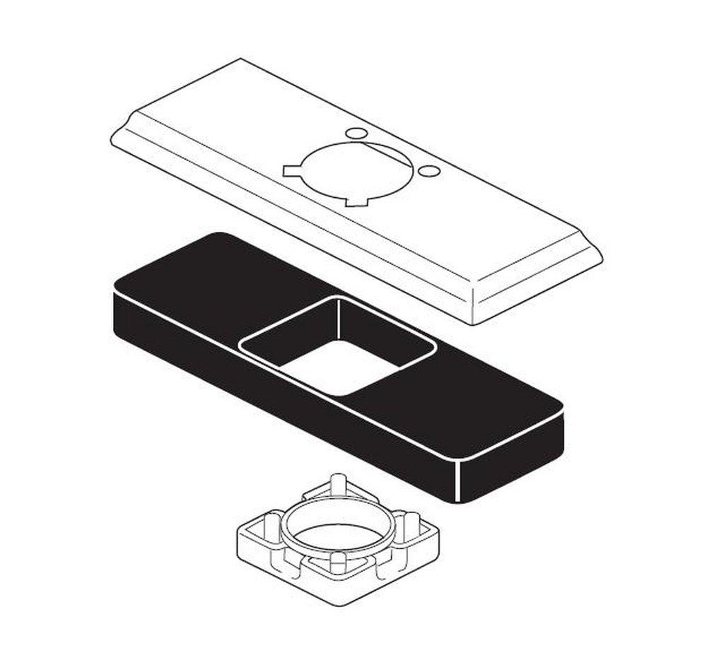 Delta Faucet Brilliance&reg; Champagne Bronze Metal Escutcheon 