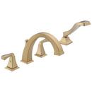 Delta Faucet Champagne Bronze Two Handle Roman Tub Faucet Trim Only 