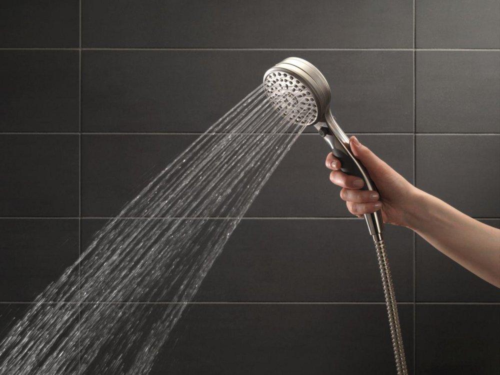 Delta Faucet Brilliance&reg; Stainless Multi Function Hand Shower 