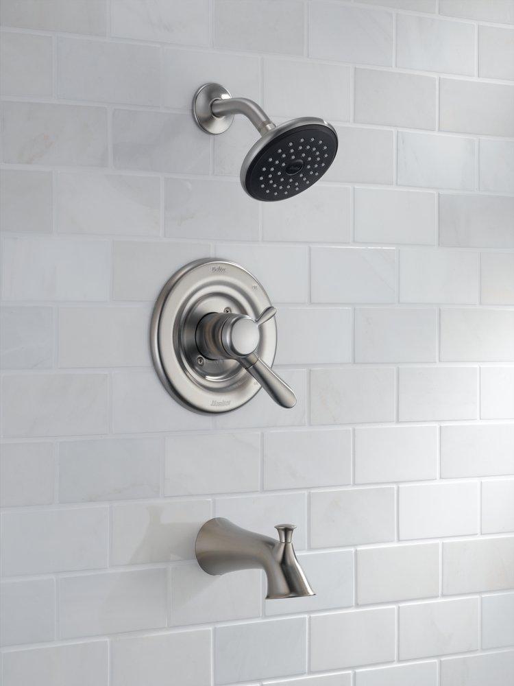 Delta Faucet Brilliance Champagne Bronze Two Handle Multi Function Bathtub & Shower Faucet (Trim Only) 