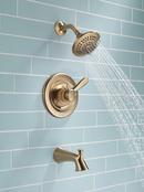 Delta Faucet Brilliance Champagne Bronze Two Handle Multi Function Bathtub & Shower Faucet (Trim Only) 