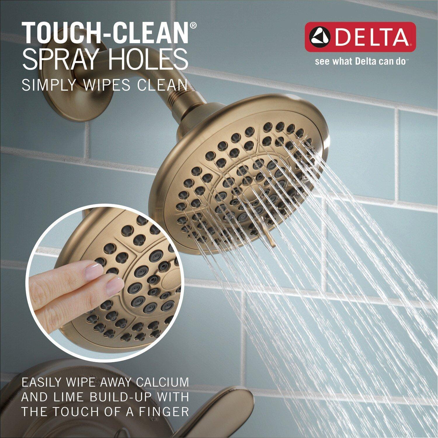 Delta Faucet Brilliance Champagne Bronze Two Handle Multi Function Bathtub & Shower Faucet (Trim Only) 
