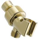 Delta Faucet Polished Brass 1/2 in. FIPS x MIPS Plastic Shower Arm Mount 