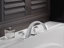 Delta Faucet Brilliance Champagne Bronze Two Handle Roman Tub Faucet (Trim Only) 