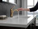 Delta Faucet Brilliance Champagne Bronze Single Handle Centerset Sensor Bathroom Sink Faucet 