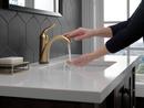 Delta Faucet Brilliance Champagne Bronze Single Handle Centerset Sensor Bathroom Sink Faucet 