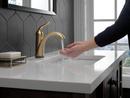 Delta Faucet Brilliance Champagne Bronze Single Handle Centerset Sensor Bathroom Sink Faucet 