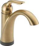 Delta Faucet Champagne Bronze Single Handle Centerset Bathroom Sink Faucet 