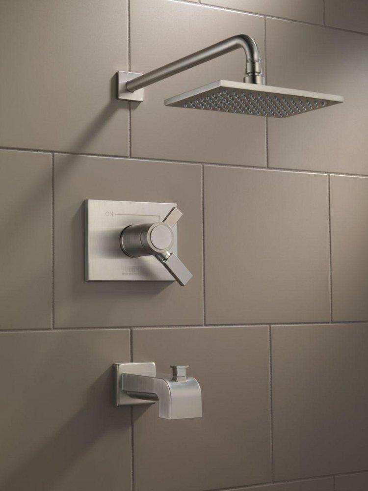 Delta Faucet Brilliance Champagne Bronze Single Handle Single Bathtub & Shower Faucet Trim Only 