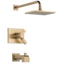 Delta Faucet Champagne Bronze Single Handle Single Bathtub & Shower Faucet Trim Only 