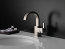 Delta Faucet Brilliance Champagne Bronze Single Handle Centerset Bathroom Sink Faucet with Pop-Up Drain Assembly 