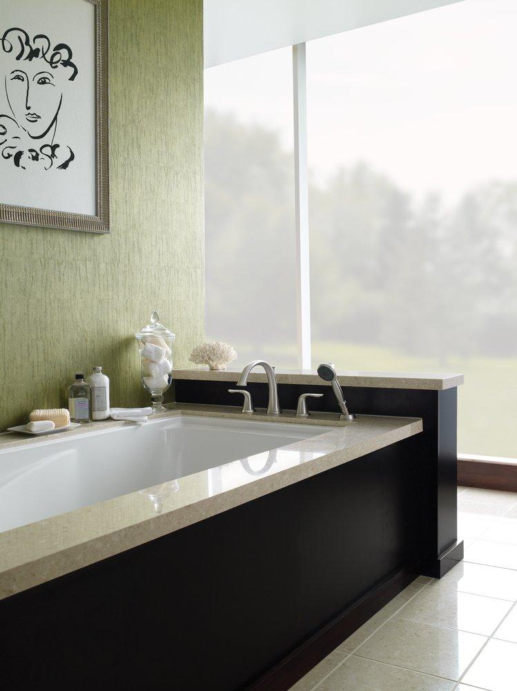 Delta Faucet Brilliance Champagne Bronze Two Handle Roman Tub Faucet (Trim Only) 