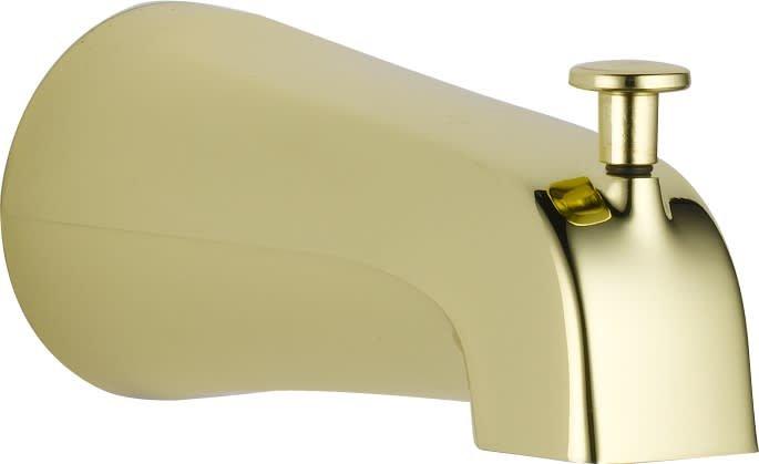 Delta Faucet Polished Brass 1/2 in. IPS Brass Tub Spout 
