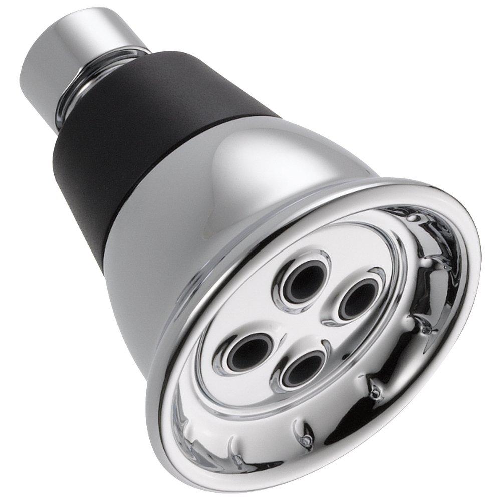 Delta Faucet Chrome Single Function High Efficiency Showerhead 