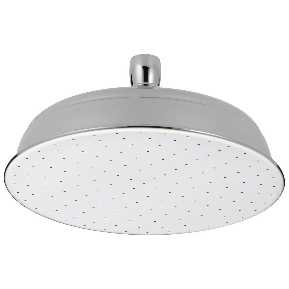 Delta Faucet Chrome Single Function Soft Rain Showerhead 