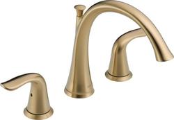 Two Handle Roman Tub Faucet in Brilliance&reg; Champagne Bronze (Trim Only)