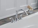 Delta Faucet Brilliance Champagne Bronze Two Handle Roman Tub Faucet Trim Only 