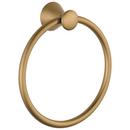 Round Closed Towel Ring in Brilliance Champagne Bronze