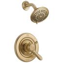 One Handle Single Function Shower Faucet in Champagne Bronze (Trim Only)