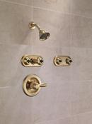 Delta Faucet Brilliance Champagne Bronze Single Handle Multi Function Shower Faucet (Trim Only) 