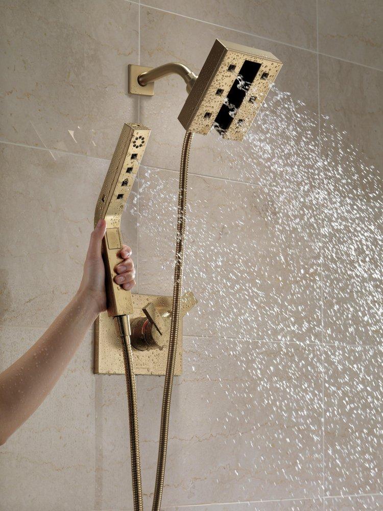 Delta Faucet Brilliance Champagne Bronze Two Handle Bathtub & Shower Faucet (Trim Only) 